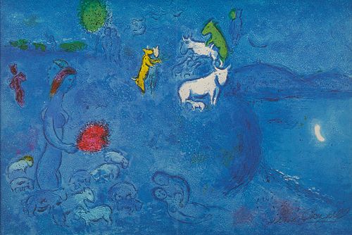MARC CHAGALL "SPRING" FROM "DAPHNIS