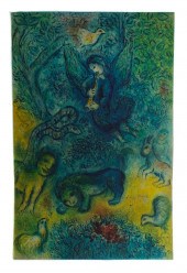 MARC CHAGALL, THE MAGIC FLUTE,
