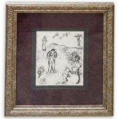 MARC CHAGALL "THE TEMPEST" LIT