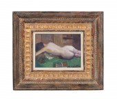 MARC CHATOV, RECLINING NUDE, O