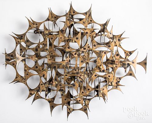 MARC CREATES WELDED METAL WALL