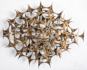 MARC CREATES WELDED METAL WALL