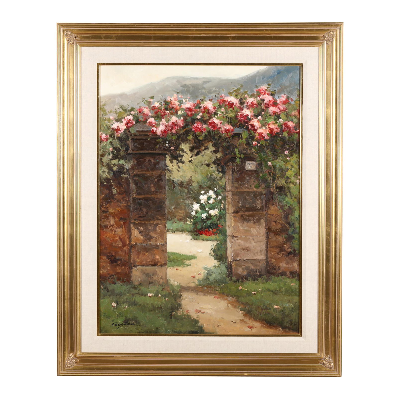 MARC GASTON (AMERICAN), GARDEN GATE