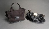 MARC JACOBS BLACK LEATHER HILL