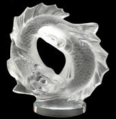 MARC LALIQUE CRYSTAL SCULPTURE
