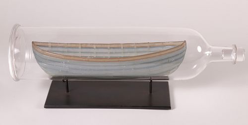MARC PETROVIC BLOWN GLASS DORY IN A