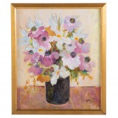 MARCEL ANSELME. FLORAL STILL L