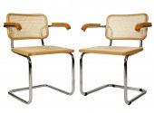 MARCEL BREUER / CIDUE: PAIR OF