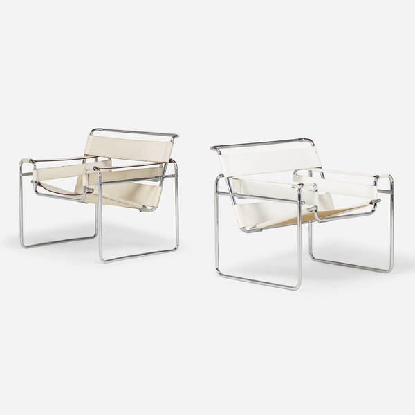 Marcel Breuer. Wassily chairs,