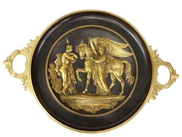 MARCEL DEBUT (D.1933) BRONZE DORE