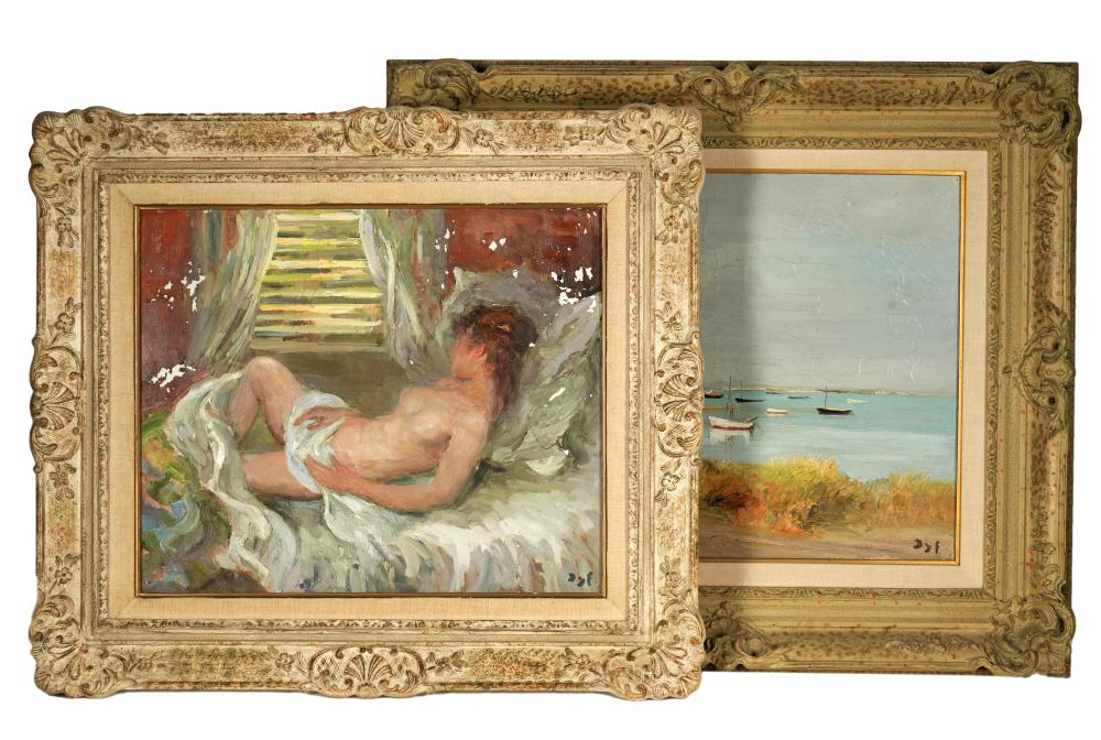 MARCEL DYF (1899 - 1985): TWO