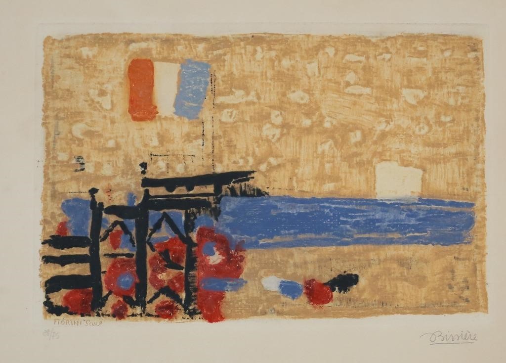 MARCEL FIORINI ETCHING AFTER