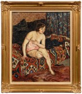 Marcel Francois Leprin paintin