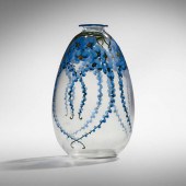 Marcel Goupy. Vase with wister