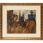 MARCEL GROMAIRE, COLOR LITHOGR