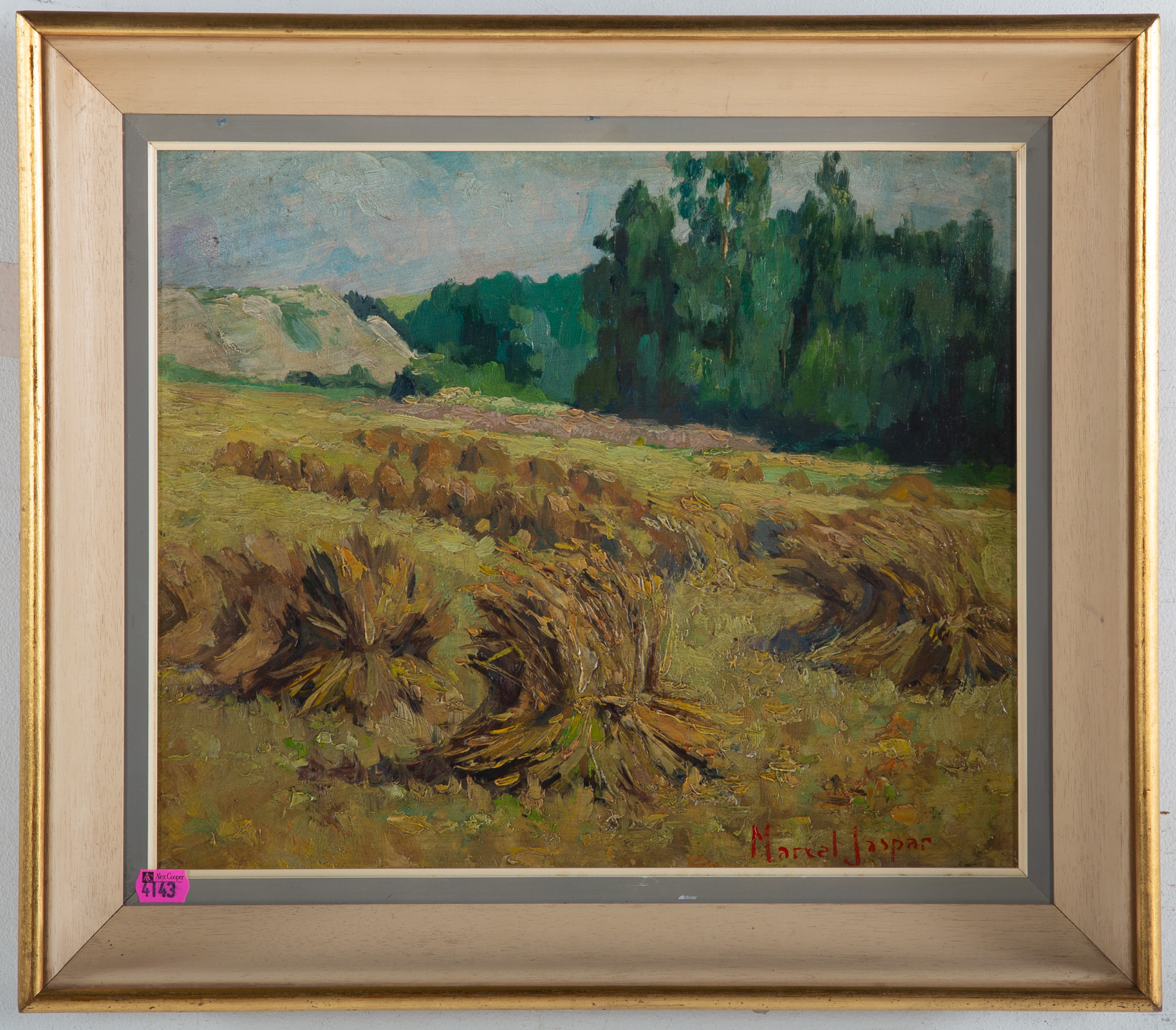 MARCEL JASPAR. "VALLEE AU GEER,"