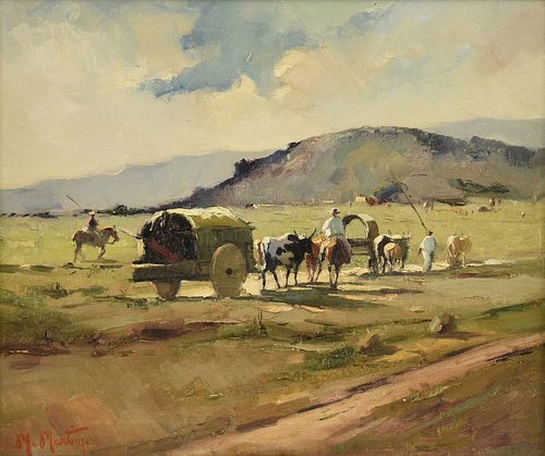 MARCEL MARTIN (20TH CENTURY) A