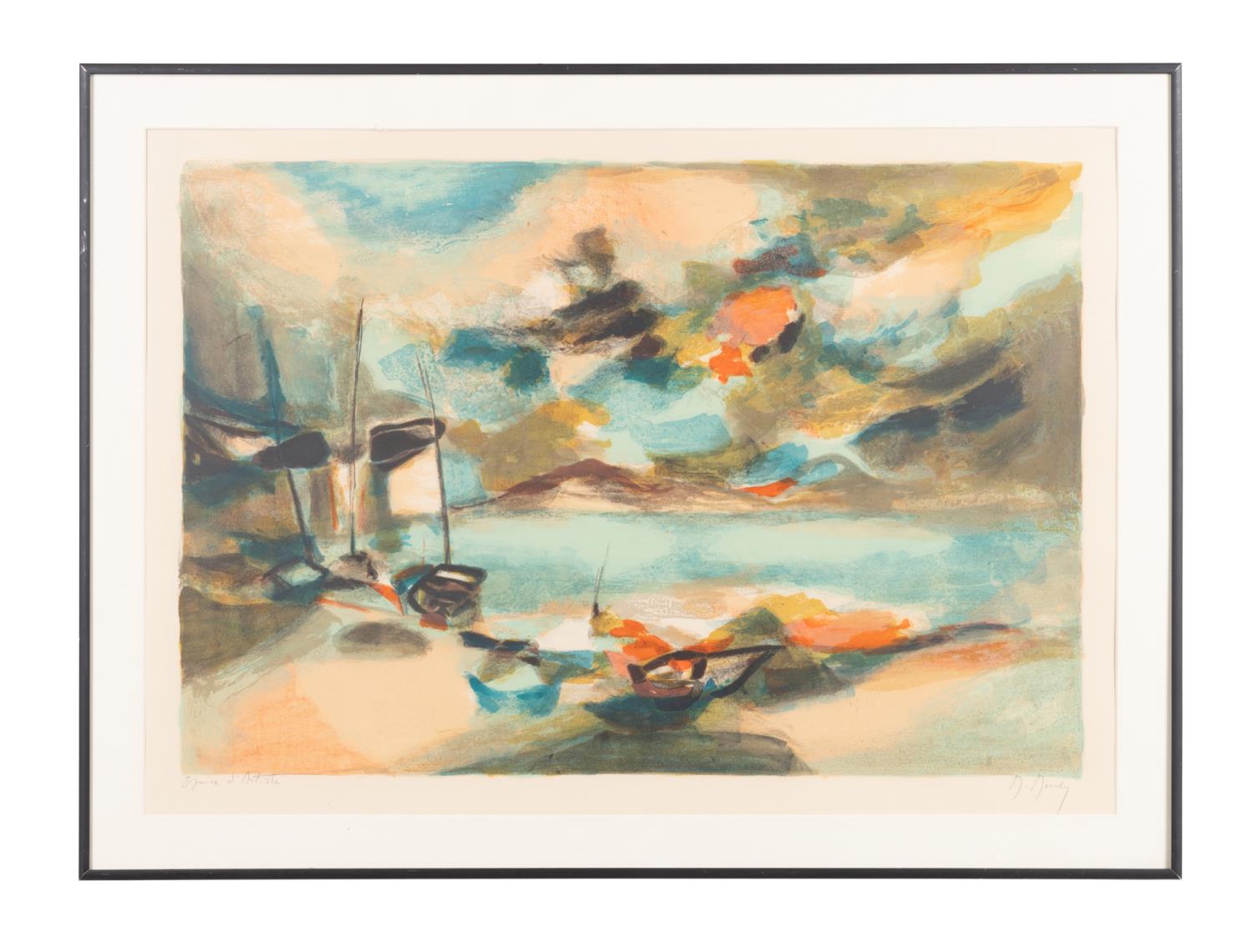MARCEL MOULY 'LE PETIT PORT'