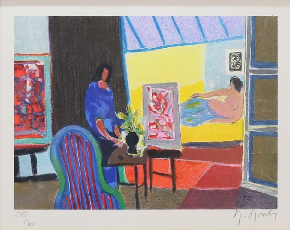 MARCEL MOULY LITHOGRAPH LA
