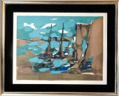 MARCEL MOULY SIGNED COLOR LITH