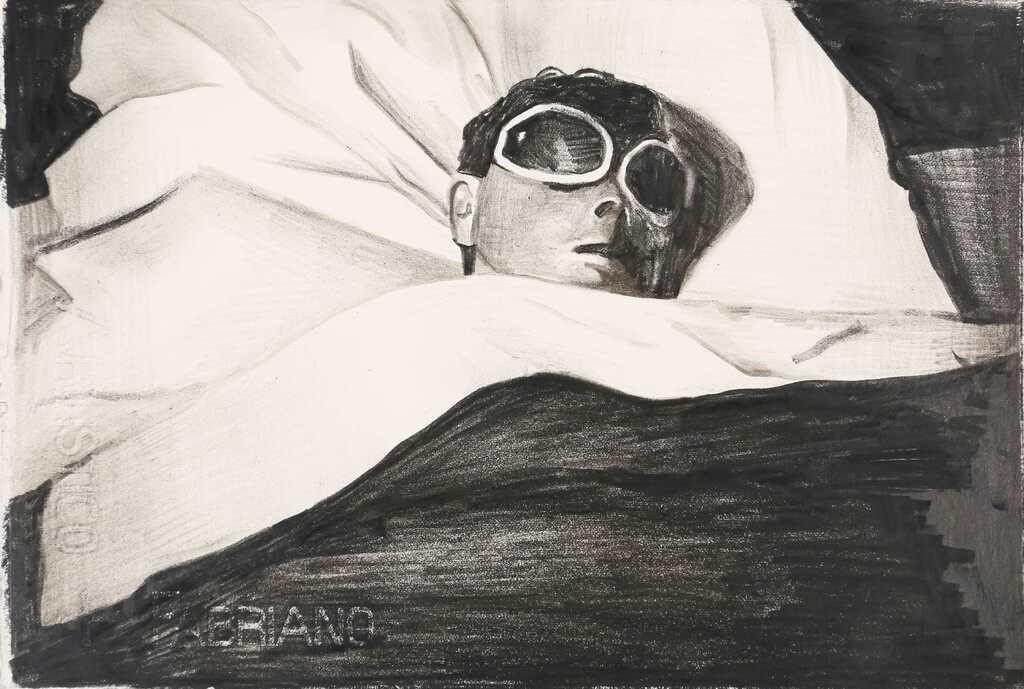 MARCEL VAN EEDEN CHARCOAL ON