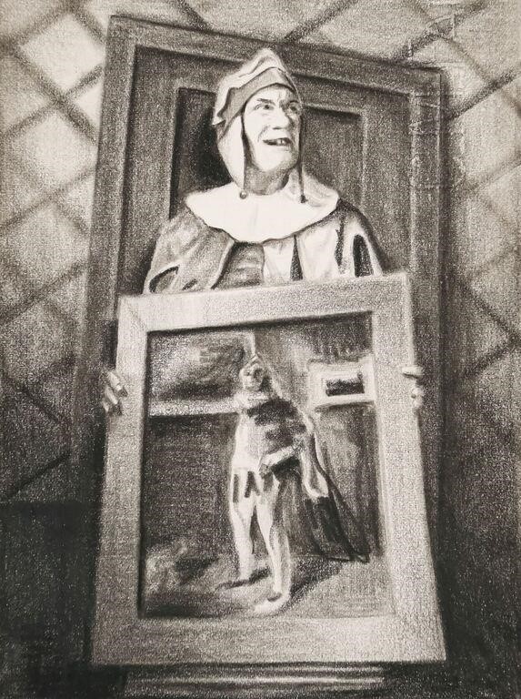 MARCEL VAN EEDEN CHARCOAL ON