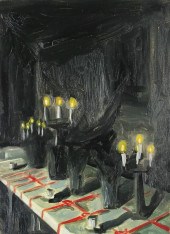 MARCEL VAN EEDEN OIL ON BOARDM