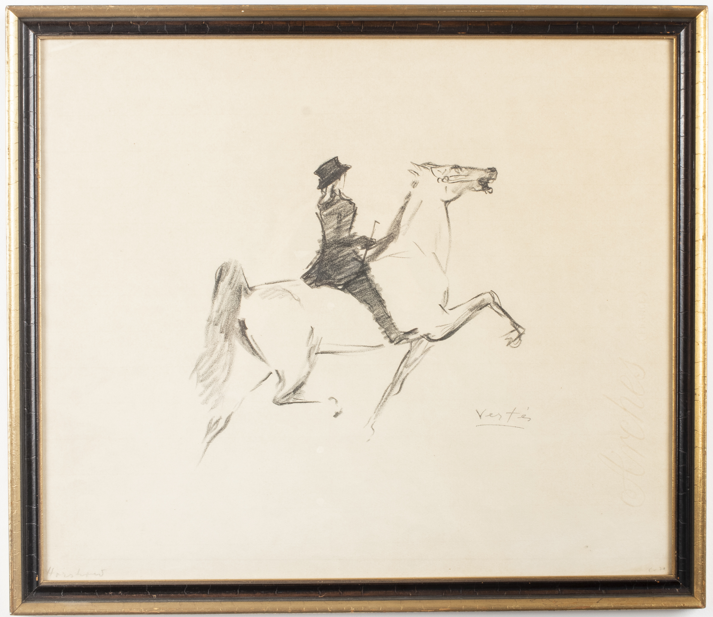 MARCEL VERTES, "EQUESTRIAN"