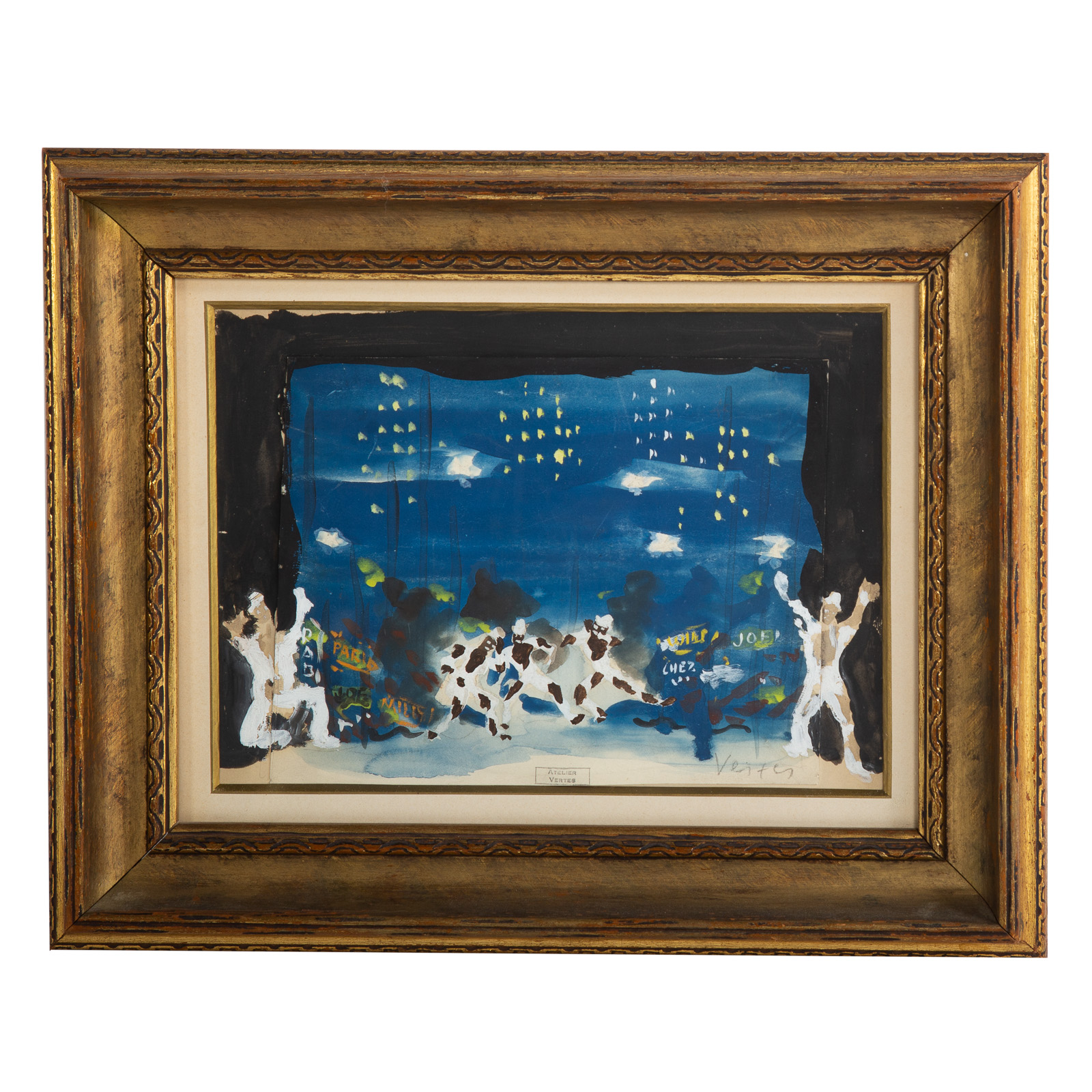 MARCEL VERTES. PARIS SET DESIGN,
