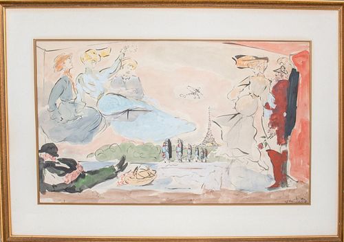 MARCEL VERTES &QUOT;VIEW OF