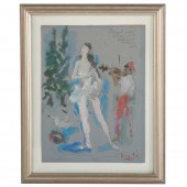 MARCEL VERTES. "SKETCH FOR THE