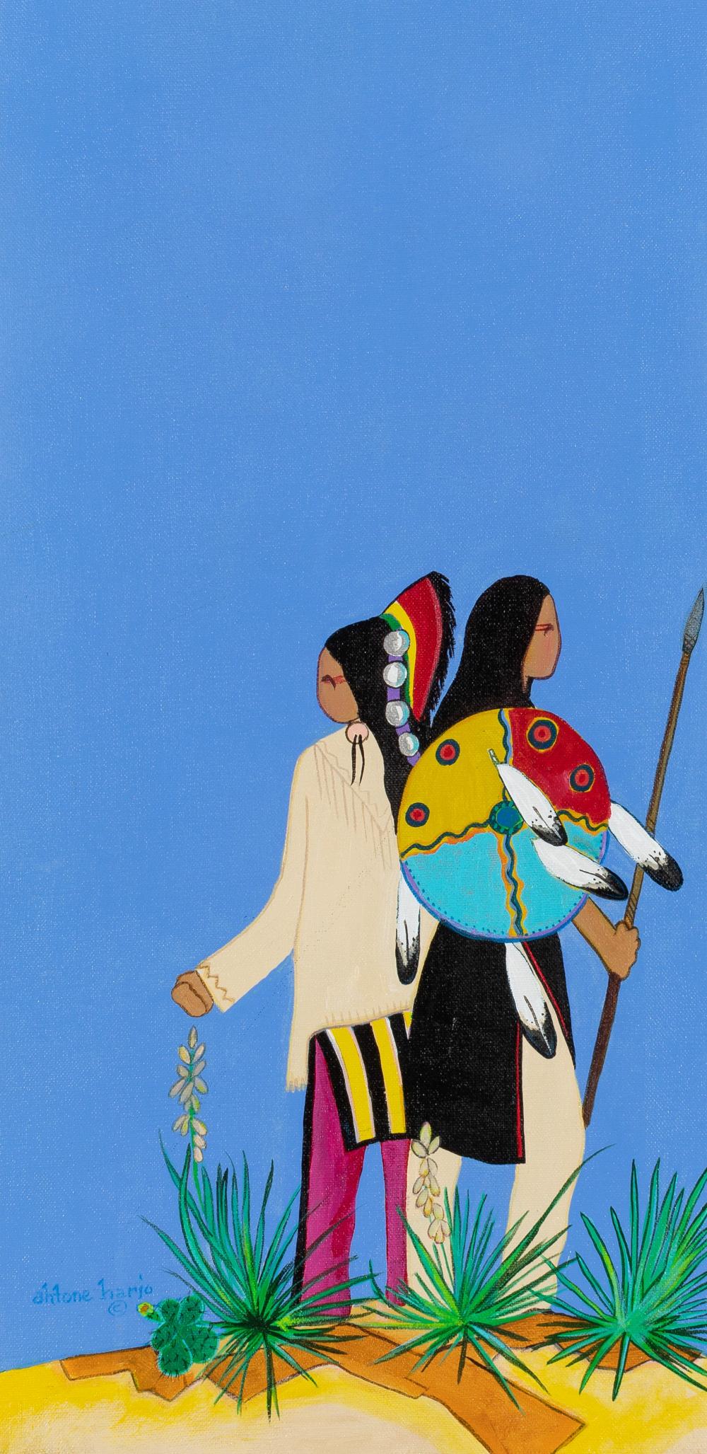 MARCELLE SHARRON AHTONE HARJO, ON