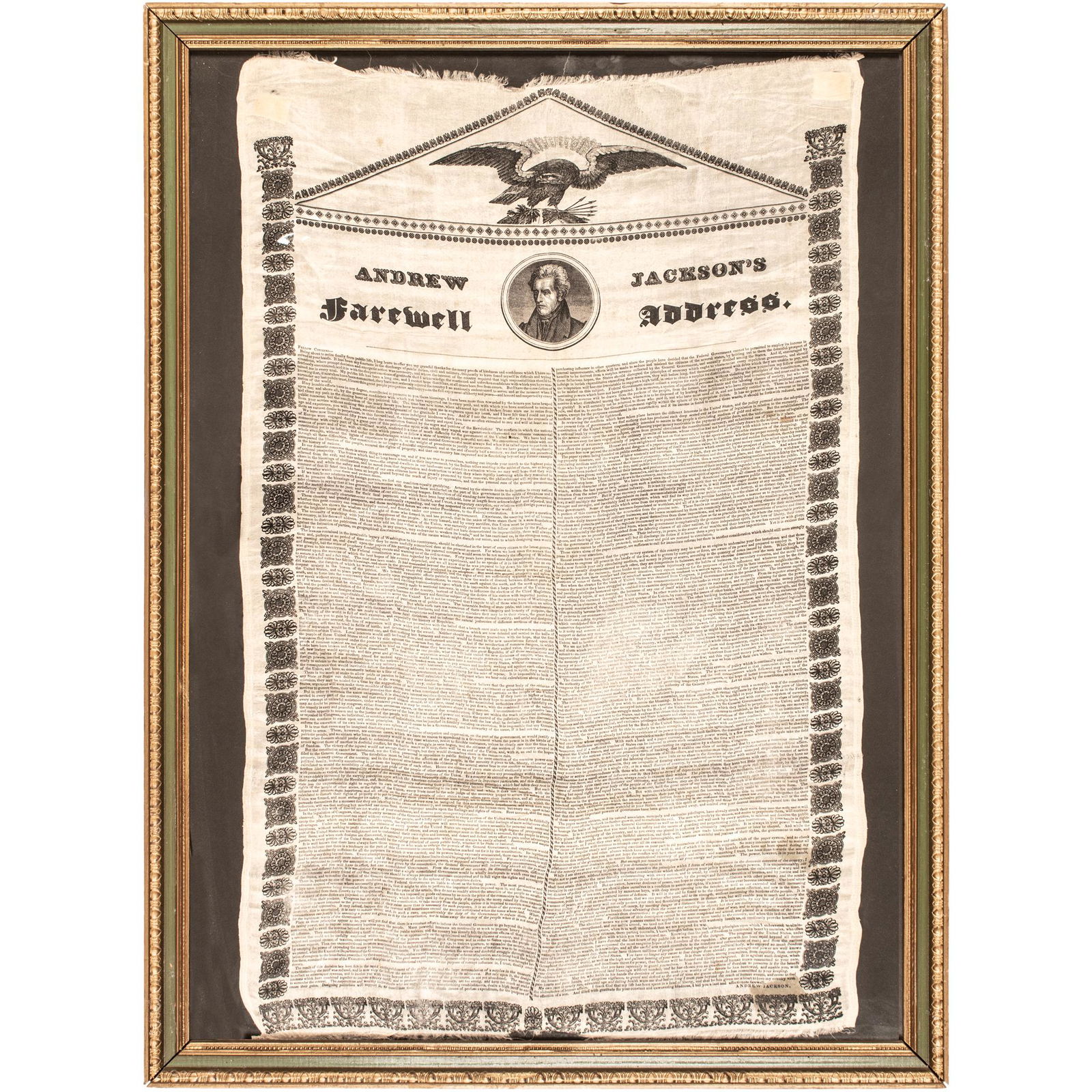 (MARCH 4, 1837) PRESIDENT ANDREW
