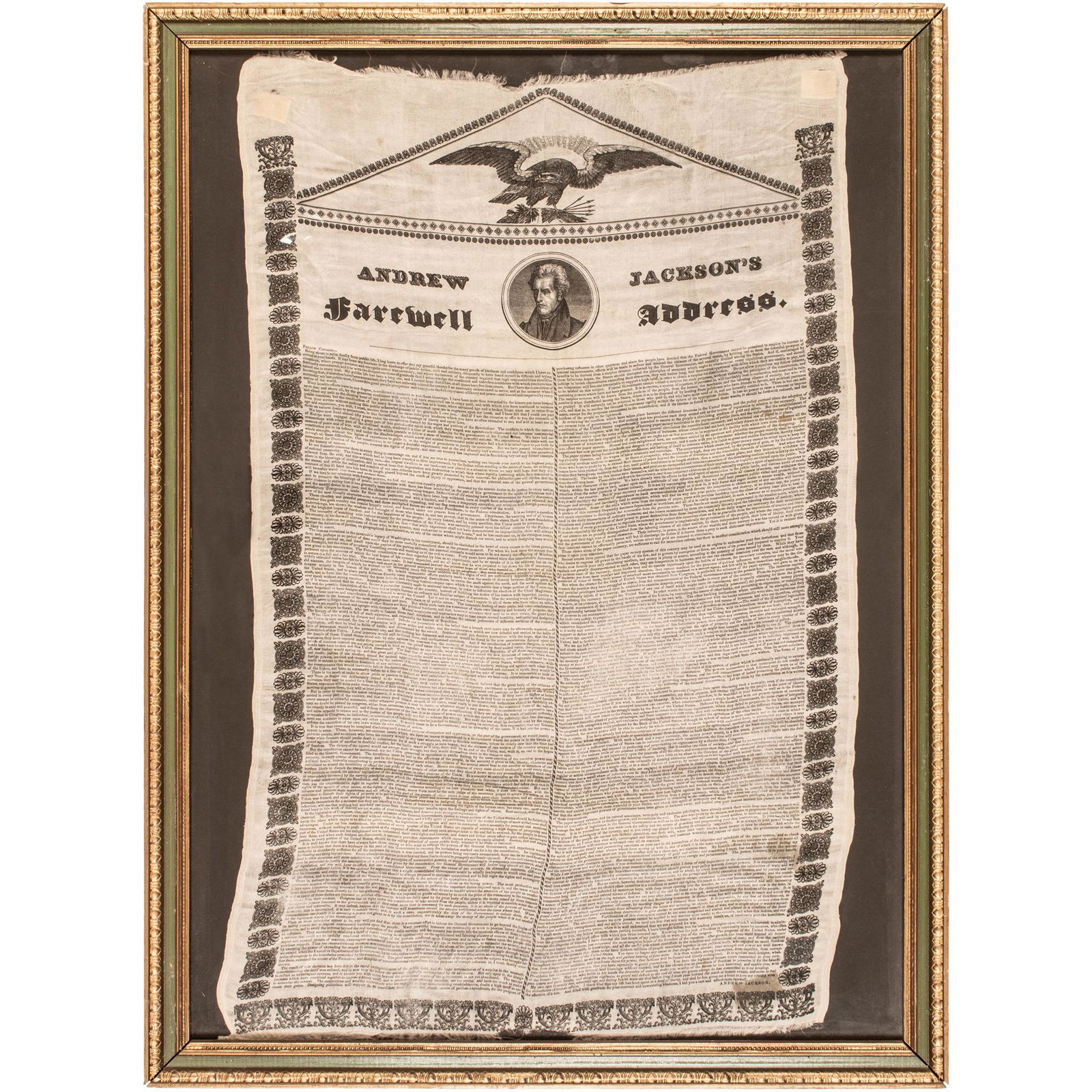 (MARCH 4, 1837) PRESIDENT ANDREW