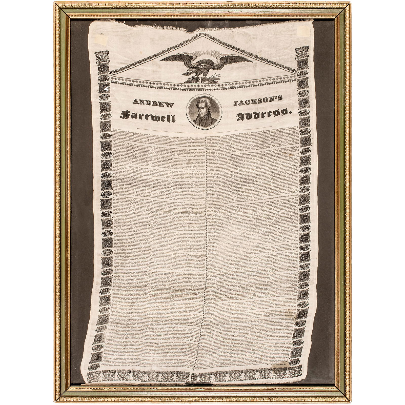 (MARCH 4, 1837) PRESIDENT ANDREW