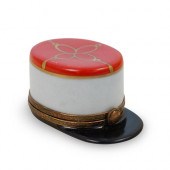 MARCHING BAND LIMOGES PILL BOX