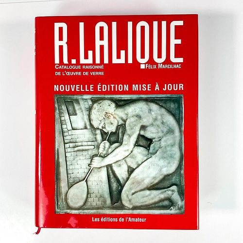 MARCILHAC, R. LALIQUE, CATALOGUE