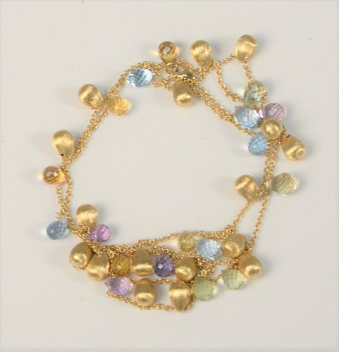 MARCO BICEGO GOLD NECKLACE WITH
