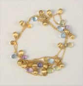 MARCO BICEGO GOLD NECKLACE WIT