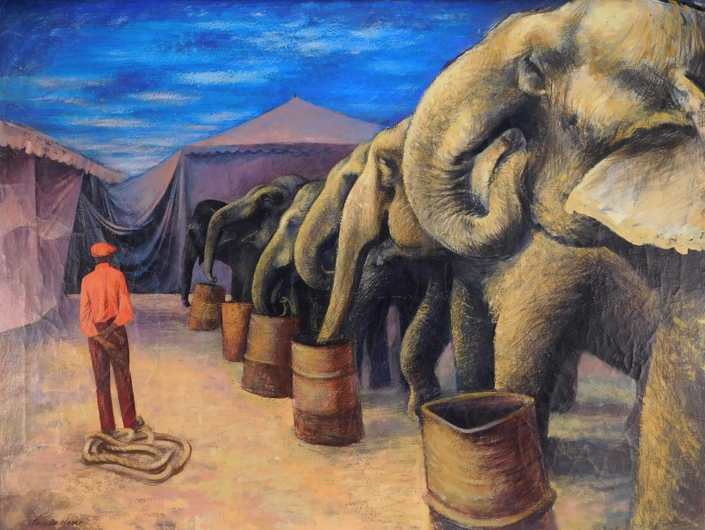 MARCO DE MARCO CIRCUS ELEPHANT