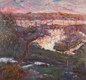 MARCO SASSONE LARGE OIL ON CAN