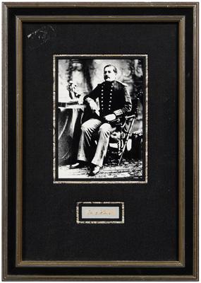 Marcus A. Reno signature,
