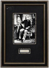 Marcus A. Reno signature, &quo