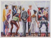 MARCUS GLENN PRINT SPECTATORS