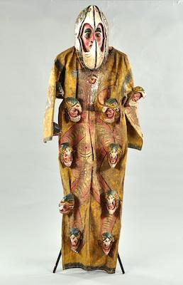 Mardi Gras Costume with Mask, ca.
