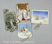 [Mardi Gras] four dance cards