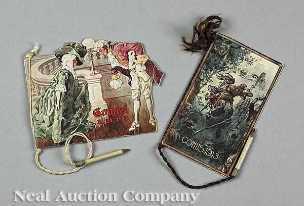[Mardi Gras] two dance cards