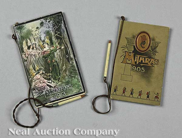 [Mardi Gras] two dance cards