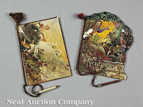 [Mardi Gras] two dance cards
