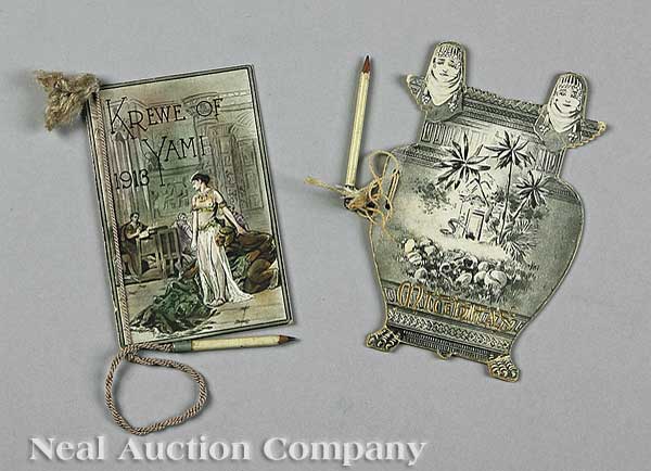 [Mardi Gras] two dance cards